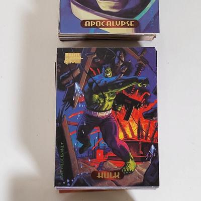 LOT 162: Marvel and DC Lot of Collectibles Including Comic Books, Trading Cards and More