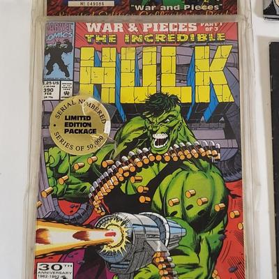 LOT 162: Marvel and DC Lot of Collectibles Including Comic Books, Trading Cards and More
