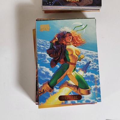 LOT 162: Marvel and DC Lot of Collectibles Including Comic Books, Trading Cards and More