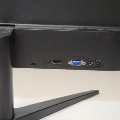 LOT 164: Lot of Three Screens, Two Monitors by Dell and AOC and Vizio TV