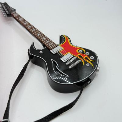 LOT 173: Hallmark Keepsake Guitar Ornaments in Boxes: The Thrill is Gone & Rock and Roll All Nite