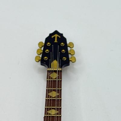 LOT 173: Hallmark Keepsake Guitar Ornaments in Boxes: The Thrill is Gone & Rock and Roll All Nite