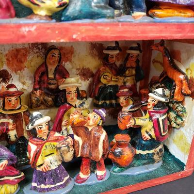 LOT 182: Peruvian Folk Art Retablo