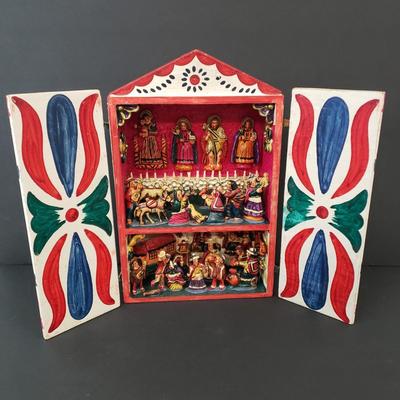 LOT 182: Peruvian Folk Art Retablo