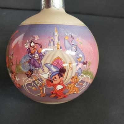LOT 184: Disney Miniature Snowglobe Ornament Collection & More