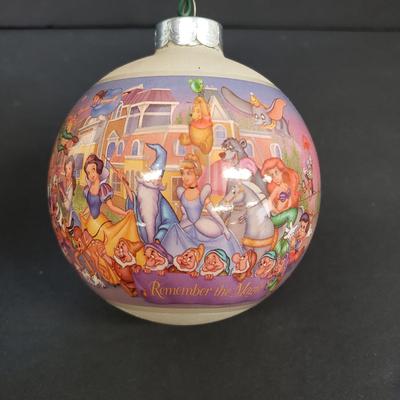 LOT 184: Disney Miniature Snowglobe Ornament Collection & More