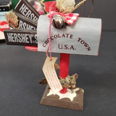 LOT 185: Coca Cola Holiday Ornaments & More