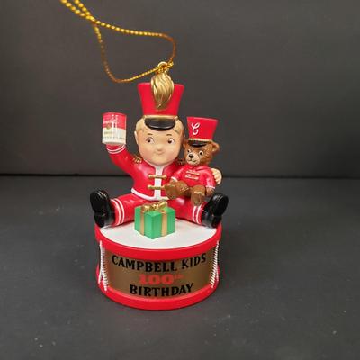 LOT 186: Vintage Campbell's Soup Ornament Collection