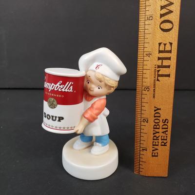 LOT 187: Campbell's Soup Ornaments & Figurines