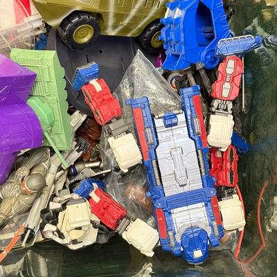 LOT 205: Mystery Scavenger Lot of Toys & Toy Parts