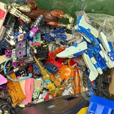 LOT 205: Mystery Scavenger Lot of Toys & Toy Parts