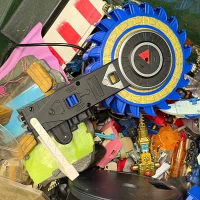 LOT 205: Mystery Scavenger Lot of Toys & Toy Parts