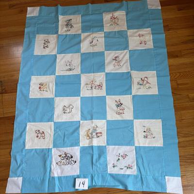 Vintage Child’s Quilt Top