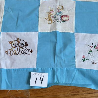 Vintage Child’s Quilt Top