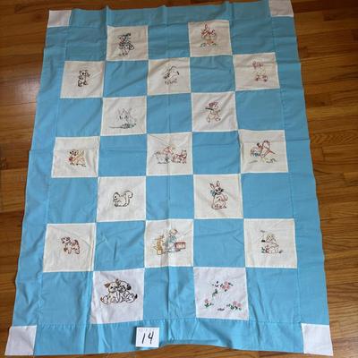 Vintage Child’s Quilt Top