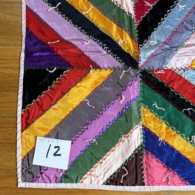 Vintage Small Quilt made by the Emmerick Sisters
