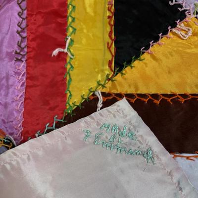Vintage Small Quilt made by the Emmerick Sisters