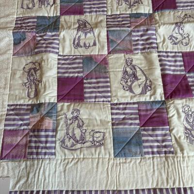 Beautiful Embroidery Quilt