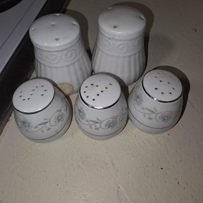 Salt and pepper shakers