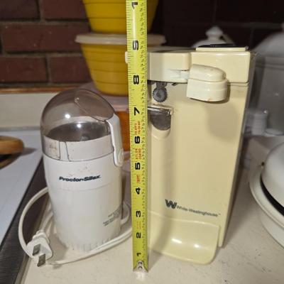 Grinder and can opener