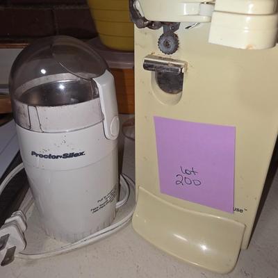 Grinder and can opener