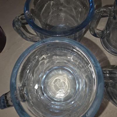 Blue fire king mugs