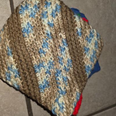 Crochet pot holders