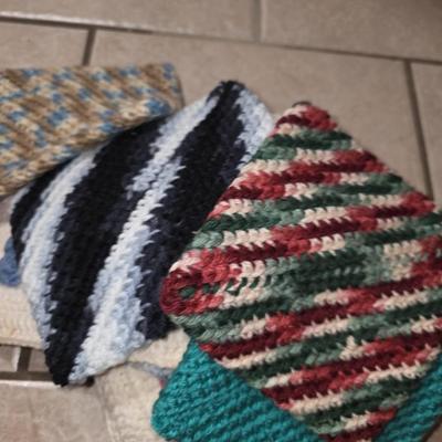 Crochet pot holders