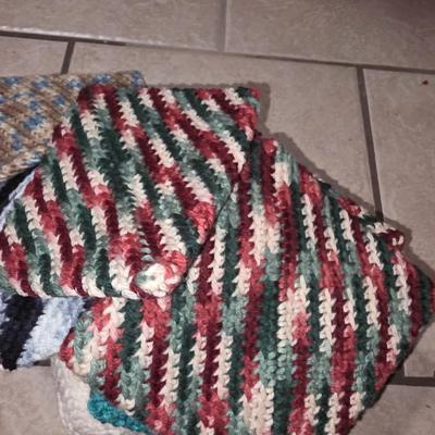 Crochet pot holders
