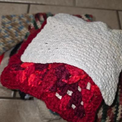 Crochet pot holders