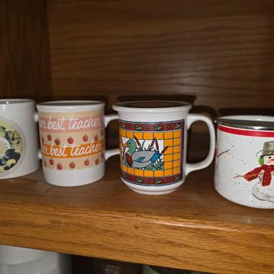Set of mugs