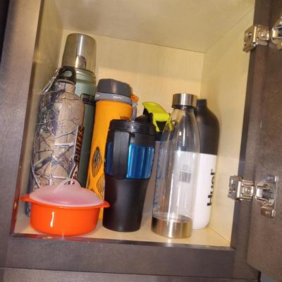 Contents of cabinets