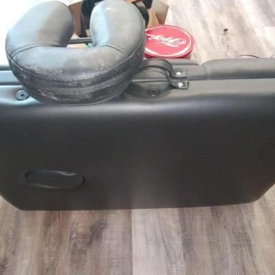Massage table