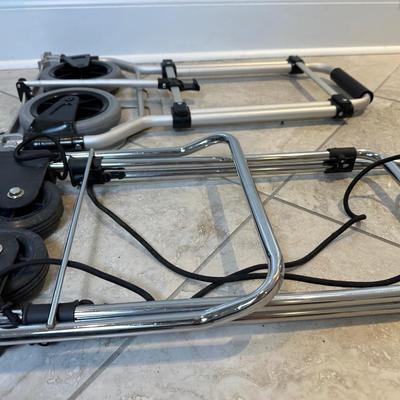 Two Folding Hand Trucks