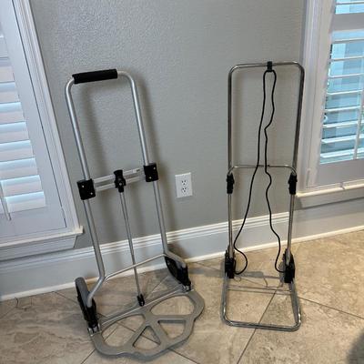 Two Folding Hand Trucks