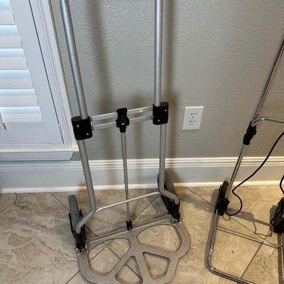 Two Folding Hand Trucks