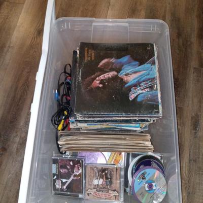 Box of LPS and cds