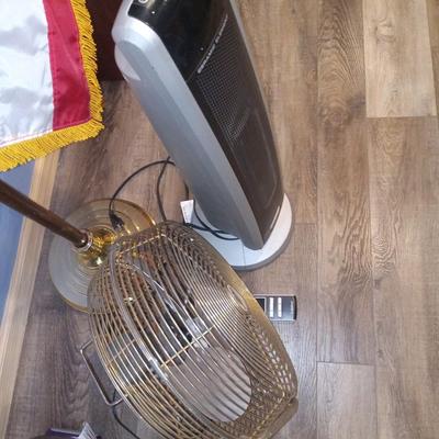 Heater and fan