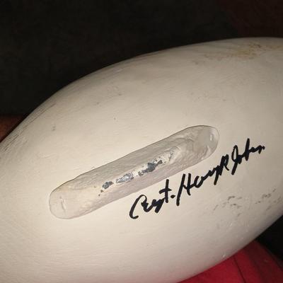 3 Collectible decoys. 1 signed