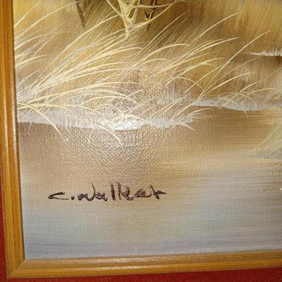 Signed paintings