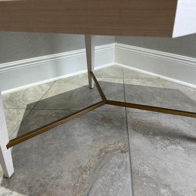 Hexagonal Wood Side/Coffee Table