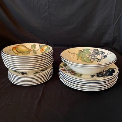 “MacIntosh” Earthenware Set by Pier1 (K-SS)
