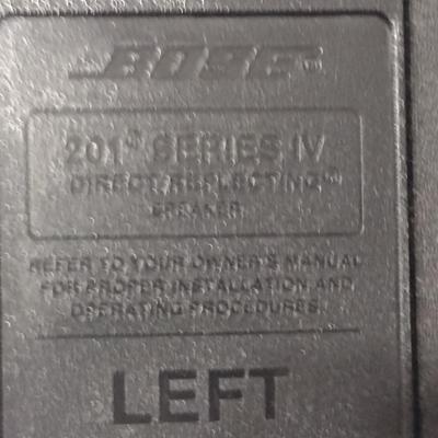 Pair of Bose 201 Series IV Speakers