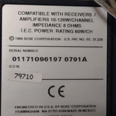 Pair of Bose 201 Series IV Speakers