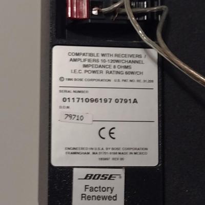 Pair of Bose 201 Series IV Speakers