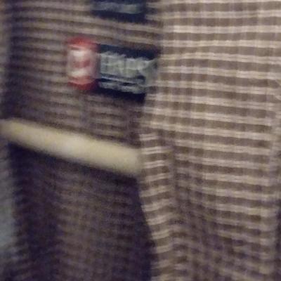 Collection of Men's Clothing and Shoes- Assorted Makers: Chaps, Nautica, Arizona, etc.- Approx Size XL, Pants 42x30, and Shoe Size 10