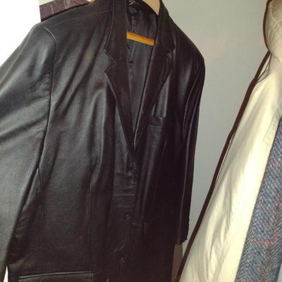 Collection of Men's Clothing and Shoes- Assorted Makers: Chaps, Nautica, Arizona, etc.- Approx Size XL, Pants 42x30, and Shoe Size 10