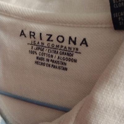 Collection of Men's Clothing and Shoes- Assorted Makers: Chaps, Nautica, Arizona, etc.- Approx Size XL, Pants 42x30, and Shoe Size 10