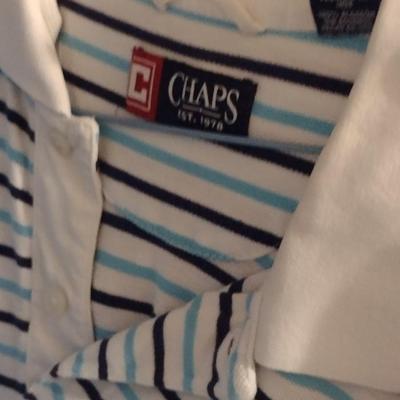 Collection of Men's Clothing and Shoes- Assorted Makers: Chaps, Nautica, Arizona, etc.- Approx Size XL, Pants 42x30, and Shoe Size 10