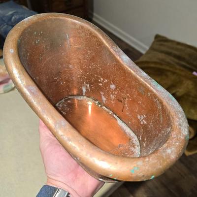 Copper tib for soap